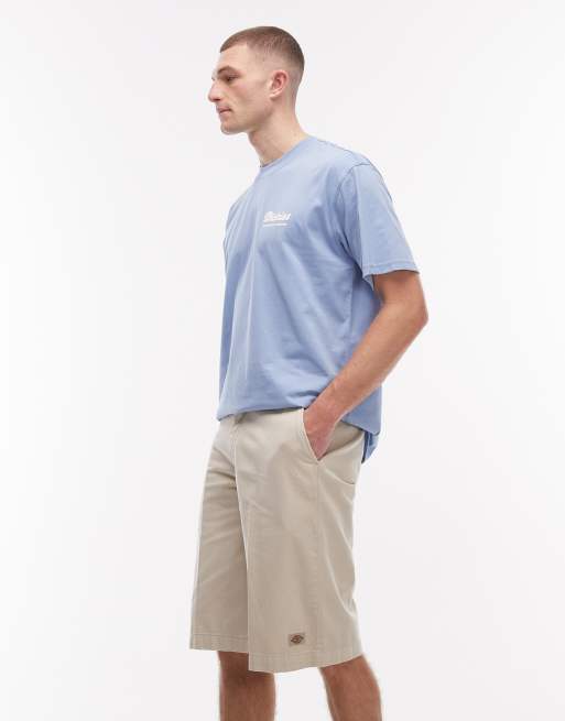 Dickies - 247 - Pantalones cortos de 13" beis de estilo worker, 3 de 5