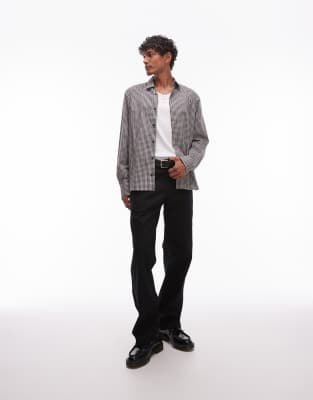 247 regular relaxed fit work pants in black