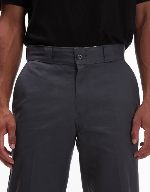 Dickies 247 regular relaxed fit work trousers in dark grey, 5 of 5