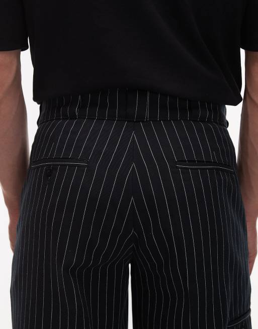 Dickies - 247 - Sorte arbejderbukser med striber i afslappet pasform, 5 af 5