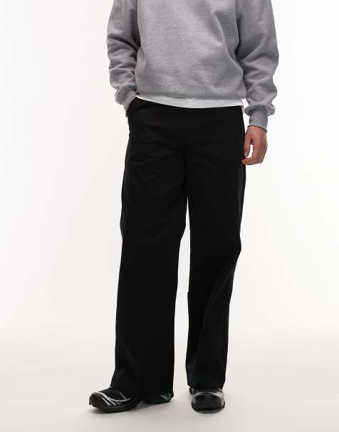 Dickies - 247 - Sorte løstsiddende baggy arbejdsbukser - view 1