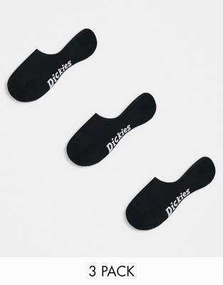 Dickies - 3er-Pack Füßlinge-Schwarz