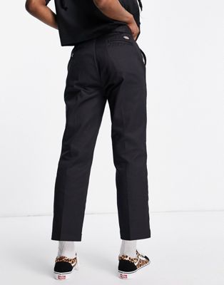 Dickies 874 cropped work trousers in black
