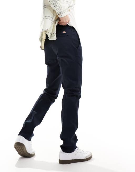 Dickies – 872 – Marinblå, smala chinos i arbetarstil, 3 av 5