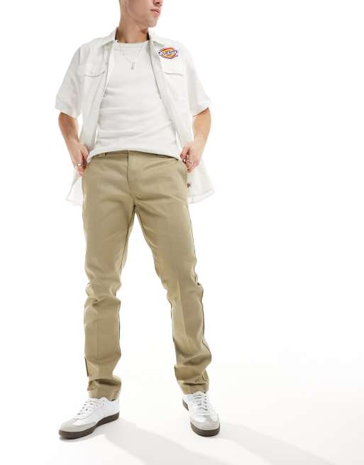 Stain resistant khaki store pants