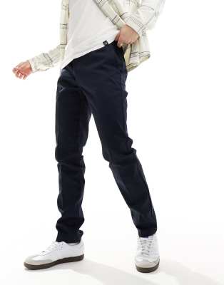 Dickies 872 slim fit work chino trousers in navy - view 1