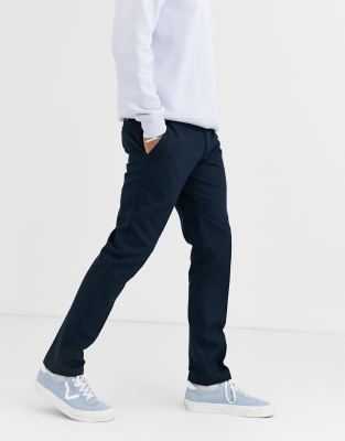 dickies 872 slim fit work pant dark navy