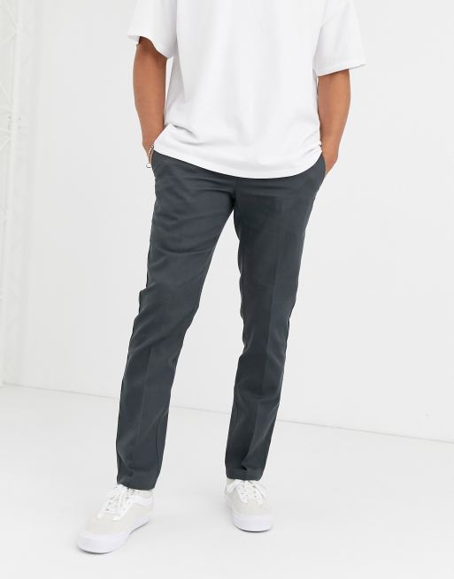 Dickies 872 slim fit work pant in grey ASOS