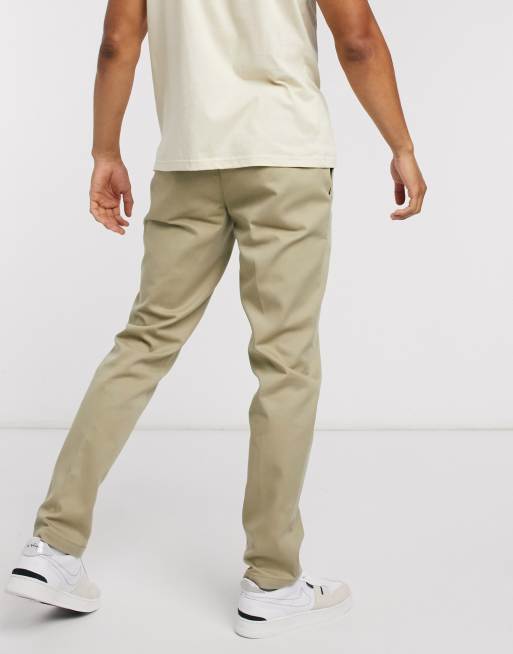 Dickies 872 slim fit work trousers in khaki ASOS
