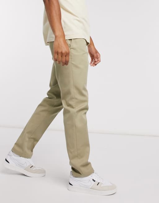 Dickies 872 slim fit work trousers in khaki ASOS