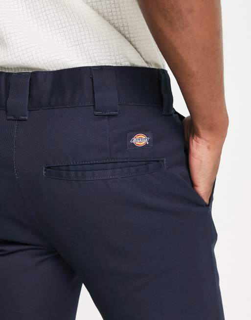 Slim fit navy hot sale blue work pants