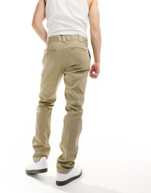 Dickies – 872 – Worker-Chinohose in Khaki mit schmalem Schnitt, 2 von 5
