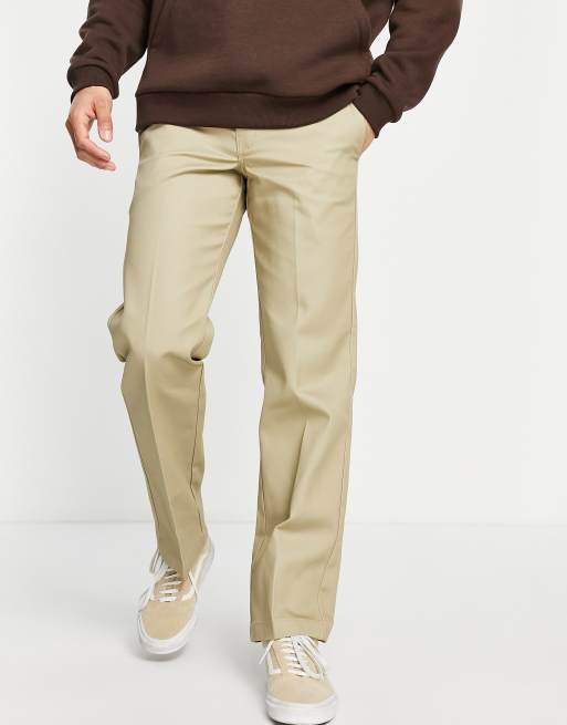 Dickies – 873 – Arbeitshose mit schmalem, geradem Schnitt in Khaki - BEIGE, 2 von 4