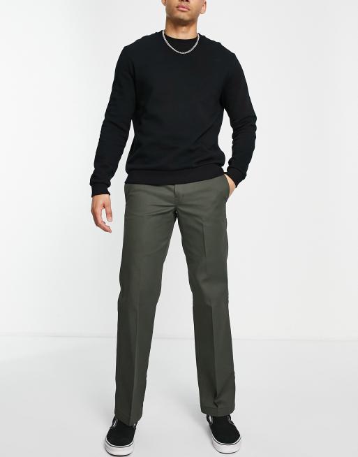 Dickies – 873 – Dopasowane spodnie do pracy o prostym kroju w kolorze khaki, 4 z 4