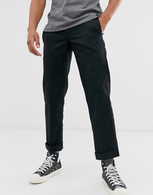  Dickies 873  Pantalon de travail coupe droite Noir ASOS