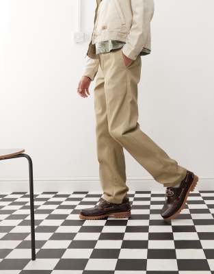 Dickies 873 slim straight fit work chino trousers in khaki