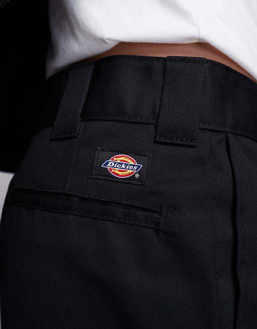 Dickies 873 slim straight fit work pants in black | ASOS Dickies 873 slim straight fit work pants in black | ASOS