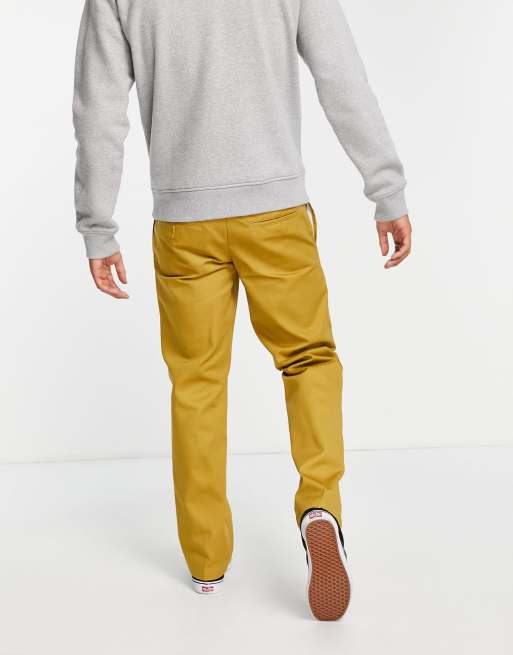 Dickies 873 slim straight fit work pants in brown, 2 of 4