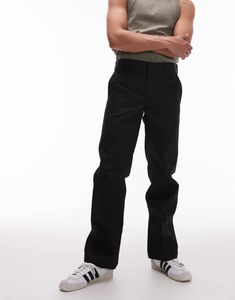 Dickies - 873 - Smalle arbejderchinos i sort i lige pasform - view 1