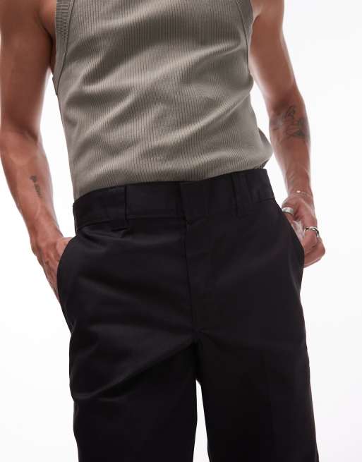Dickies - 873 - Smalle arbejderchinos i sort i lige pasform, 4 af 5
