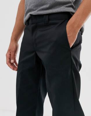 dickies 873 straight fit work pant in black