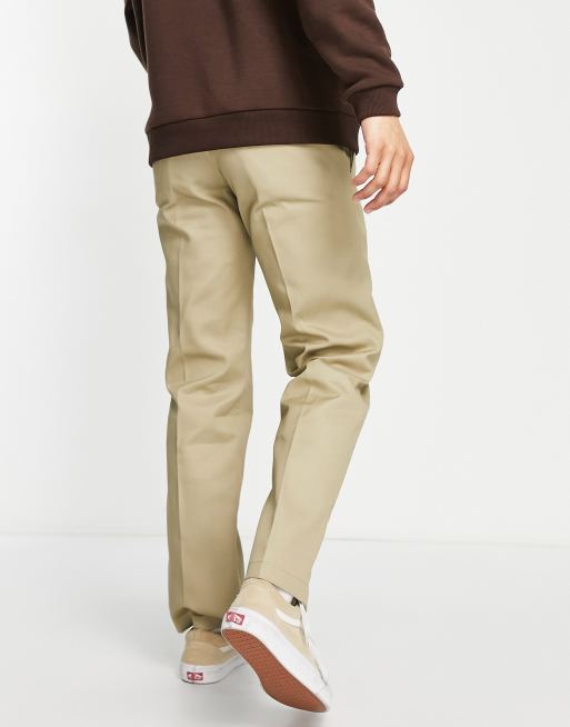 Dickies - 873 - Werkbroek met smalle rechte pasvorm in kaki - BEIGE, 3 van 4