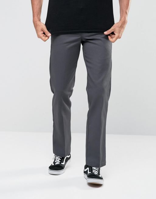 Dickies store grey chinos