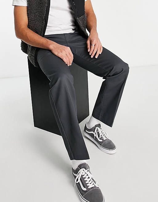 873 work pants gray slim straight fit - | ASOS