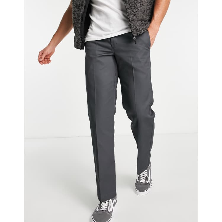 Dickies - Slim Straight Work 873 Charcoal - Pants