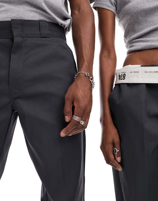 Dickies - 874 - Chino unisex dritti grigio antracite, 4 di 5