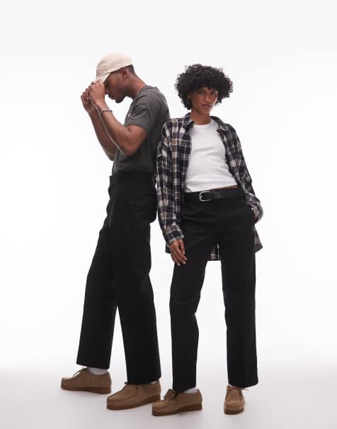Dickies - 874 - Chinobroek met rechte pasvorm in zwart - view 1