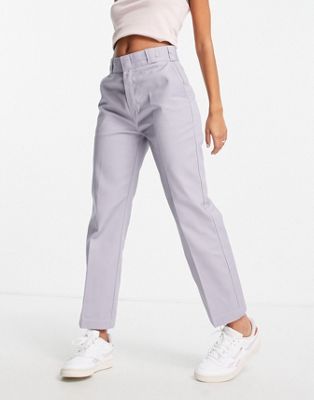 Dickies 874 cropped trousers in lilac
