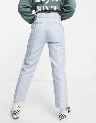 Dickies 874 cropped work pants in light 