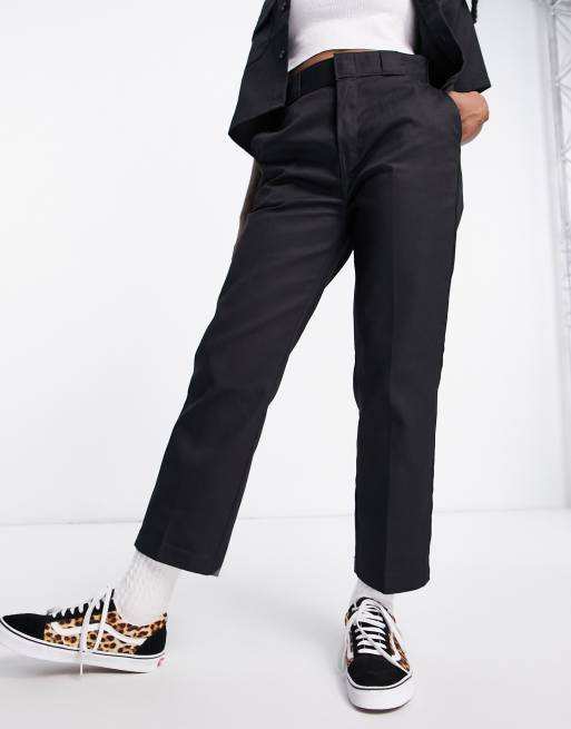 Dickies 874 cropped work pants in black