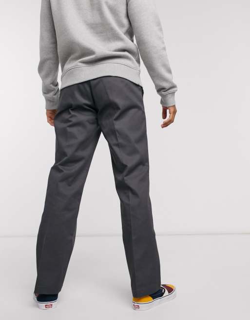 Dickies 874 original fit work pants in charcoal gray