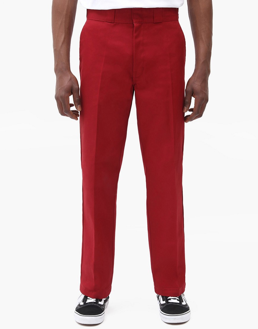 Dickies 874 original fit work pants in red