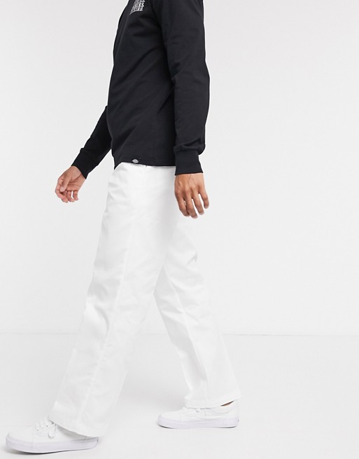 Dickies 874 original fit work trousers in white