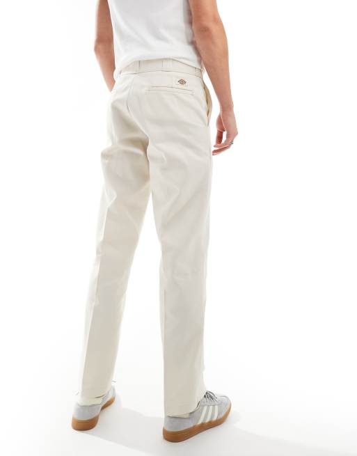 Dickies 874 Original straight fit work pants in beige | ASOS