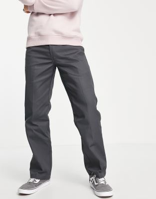 Dickies 874 Work Pants In Gray Straight Fit - Gray In Gray