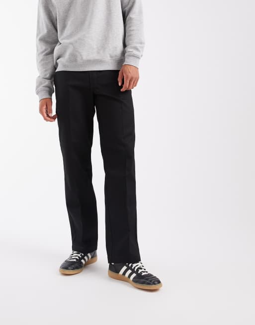 Dickies 874 - Sorte arbejdschino-bukser med lige pasform , 3 af 5
