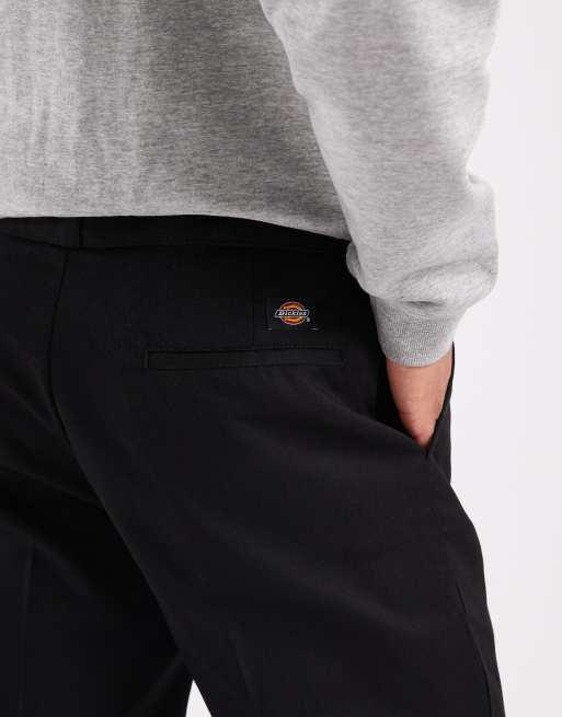 Dickies 874 - Sorte arbejdschino-bukser med lige pasform , 5 af 5