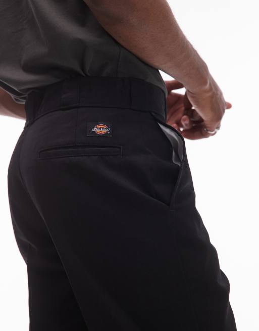 Dickies 874 straight fit work chino trousers in black 
