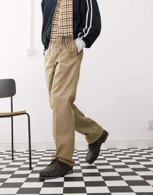 Dickies Dickies 874 straight fit work chino trousers in khaki-Green