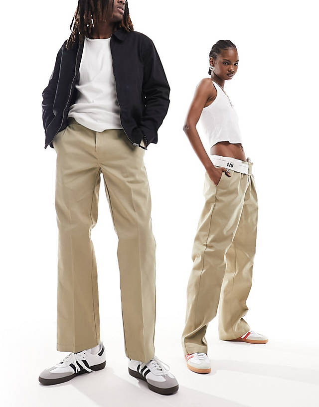 Dickies - 874 straight fit work chino trousers in khaki