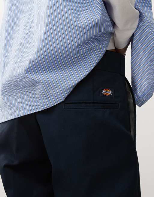 Dickies 874 straight fit work chino trousers in navy