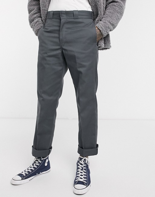 Dickies 874 straight fit work pant in charcoal