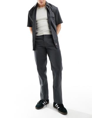 874 straight fit work pant in gray