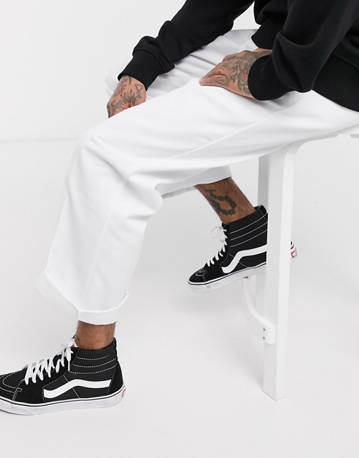 Dickies 874 straight fit work pant in white