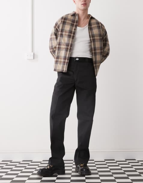 Dickies 874 straight fit work pants in black - view 1