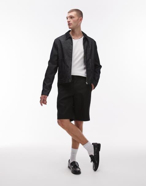 Dickies 874 straight fit work shorts in black - view 1